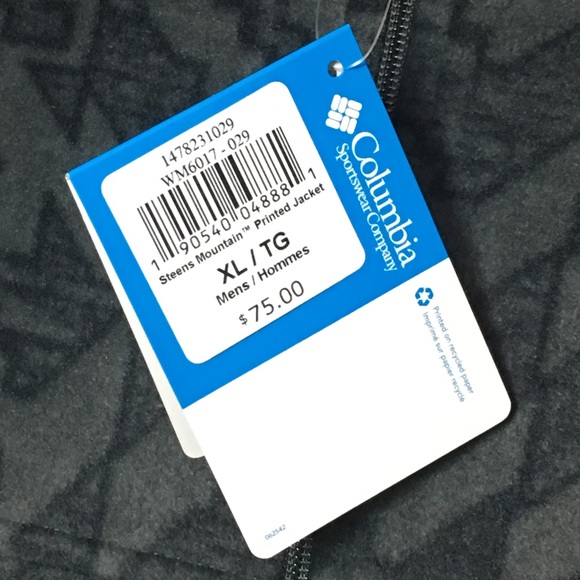 Columbia Steens Mountain Fleece Jacket XL Aztec - Picture 8 of 8